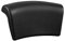 Koelaa Oreiller de Bain Imperméable Ergonomique à Ventouses - Coussin de Nuque Confortable pour Baignoire, Spa et Maison | Confort Détente - Noir