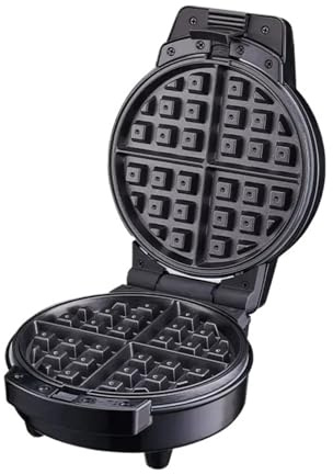 Frukostmaskin 3-i-1-set Med Munkmaskin, Tecknad Tårtfat, Våffeljärn, 3 Avtagbara Non-stick-plattor Snabb JäMföRd UppväRmning