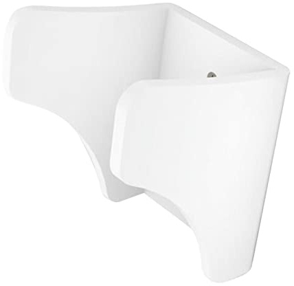 Perfeclan Soporte para guitarra de pared colgador de guitarra gancho de Pared Soporte para guitarra de madera eléctrica - Blanco