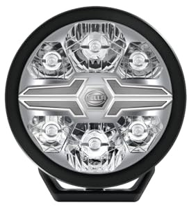 Hella VALUEFIT Blade Black 9 LED Fernscheinwerfer - 12/24V - rund - Referenzzahl: 50 - Anbau - ECE-148/ECE-149 - Lichtscheibenfarbe: glasklar - Kabel: 500mm - stirnseitig - 1FJ 357 199-051
