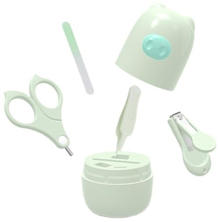 Baby-Nagelknipser,Baby-Nagelknipser | Niedlicher Cartoon-Baby-Nagelschneider | Baby-Nagelknipser und Schere, Mutterzubehör mit Aufbewahrungsbox, Baby-Nagelfeile und Pinzette