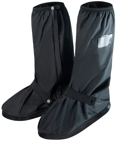 XXXFLOWER Waterproof Rain Boot Shoe Cover Foldable Non-Slip Waterproof Boot Covers for Rain,Gardening,Hiking,Outdoor L