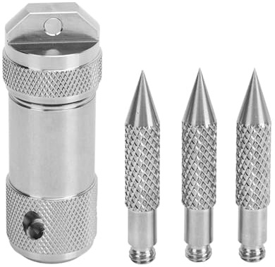 Outdoor Holder Container Stainless Steel Sealed Portable Mini Capsules Case Bottle with Detachable 3 Claw Hook for Hiking Mountaineering