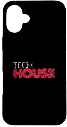 Tech House - Cool Electronic Dance Music Design per DJ Custodia per iPhone 16 Plus