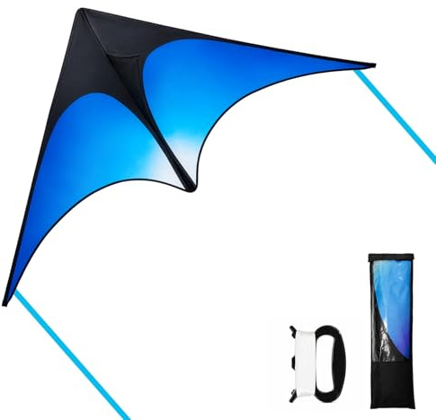 GREENSAPPIRE 1 PCS Delta Kite set for Kids and Adults Extremely Easy to Fly