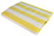 Windhager Balkonblende IBIZA Balkonsichtschutz Windschutz, Sichtschutz inkl. Befestigungsschnur, Gelb-Weiß gestreift, 210 g/m², 5 x 0,9 m