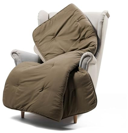 Caleffi Scaldotto - Plaid Divano e Letto 130x170 cm Morbida Microfibra Calda Avvolgente, Copridivano e Copriletto Trapuntato Artigianale e Lavabile, Coperta Copri Divano e Copri Letto Ottimo Comfort