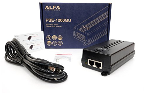 ALFA Network PSE-1000GU 802.3at/af Gigabit PoE-Adapter