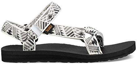 Teva Original Universal, Sandali Donna, Boomerang Bianco Grigio, 37 EU