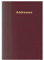 Charfleet AB86K Dataday A5 Eleganza Adressbuch, Schwarz