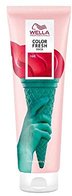WELLA 2 x Professionals Color Fresh Semi-Permanent Hair Mask 150ml - Red