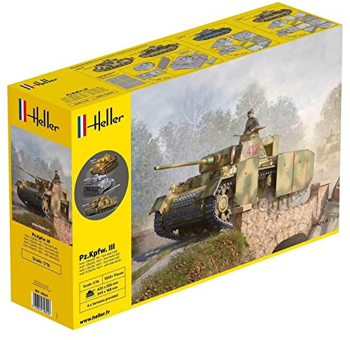 heller 1:16 - Pz.Kpfw.III AUSF. J, L, M (4in1)