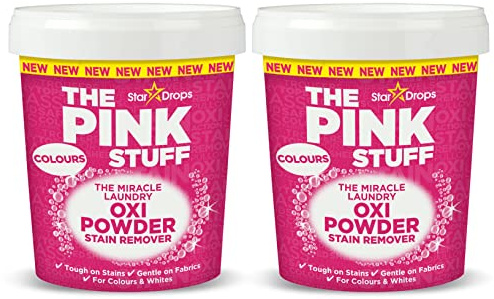 Stardrops - The Pink Stuff - The Miracle Laundry Oxi Powder Stain Remover For Color's Bundle (2 Color's Powder) (PS2LC)