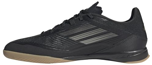 adidas Unisex F50 League Football Boots Indoor, core Black/Iron MET/Gold met, 11 UK