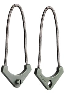 WANDRD Worryless™ Locking Zipper Pullers - Secure Your Travel Essentials - Zipper Locks for Travel Gear