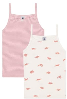 Petit Bateau A0D3Z, Camisas con tirantes Niñas, Variante 1, 2 años
