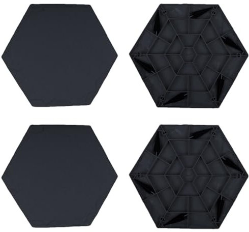 Pietre da giardino per esterni, pietre da sentiero da giardino, grandi pietre da sentiero per giardini, robuste pietre per saltare da giardino, perfette per marciapiedi all'aperto, paesaggistica e