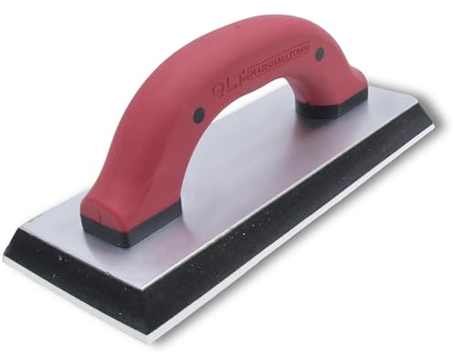 Frattazzo per malta per piastrelle Marshalltown con impugnatura morbida, in gomma, 229x102 mm