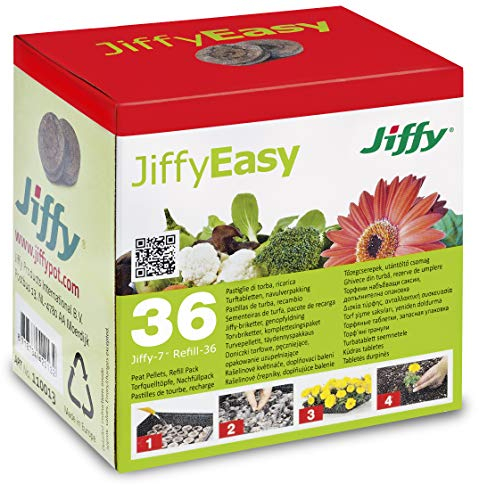 36x Pastilles de Tourbe compressés Jiffy 7 (36mm)