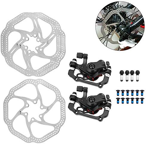 Scheibenbremse, Mountainbike Mechanische Scheibenbremse Fahrrad Fahrrad vorne hinten Set mit 160mm Rotoren