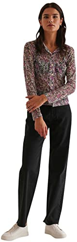 NA-KD Maglia Cardigan Maglione Donna, Stampa Floreale., M