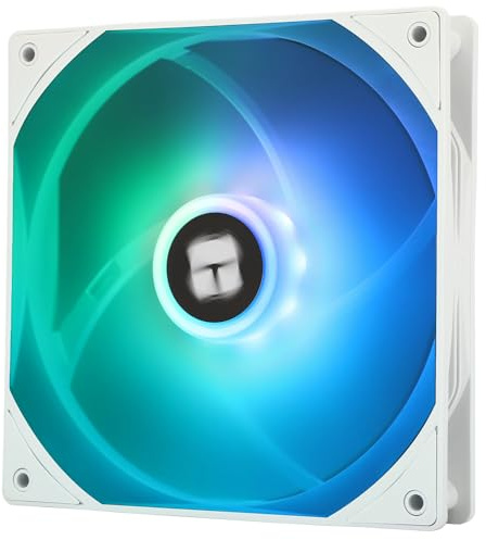 Thermalright TL-C14CW-S Case Fan High Performance Cooler Fan 1500RPM,4-PIN PWM Cooling Fan with S-FDB Bearing (140mm, ARGB)