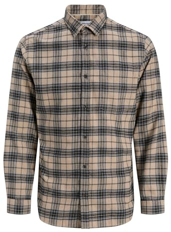 Jjjames flanellskjorta Ls, Porslin, S