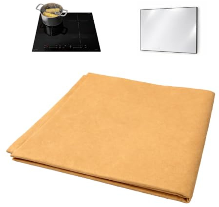 Today – Panno Microfibra Professionale per Piano Cottura a Induzione e Vetri – Senza Aloni e Pelucchi – Ideale per Pulizia Cucina e Superfici Lucide – Made in Italy
