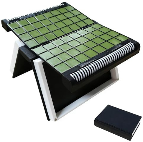 Puzzle Libro Reversi 3D Stampato, Gioco da Tavolo Portatile da Viaggio per Bambini e Adulti, Design Creativo Pieghevole, Gioco Portatile da Regalo