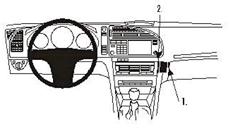 Brodit 853088 ProClip Halterung