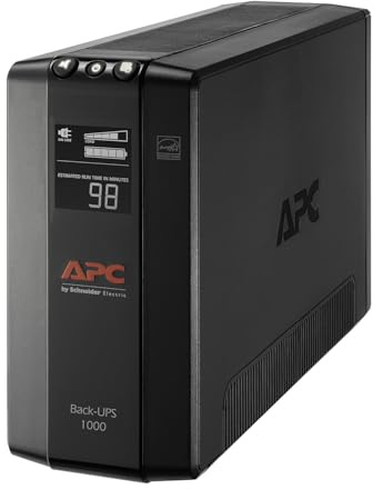 APC BX1000M alimentation d'énergie non interruptible 1000 VA 8 sortie(s) CA Interactivité de ligne - Alimentations d'énergie non interruptibles (1000 VA, 600 W, 88 V, 139 V, 120 V, 60 Hz)