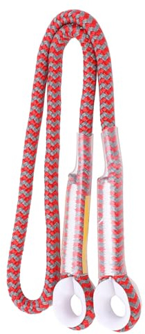 22KN Eye To Eye Pre-Sewn Rock Climbing Rope Dia 8mm/0.3in Tree Climbing Gear Prusik Rope Arborist Rope Climbing Gear Lanyard for Safety Rappelling Abseiling, 80cm