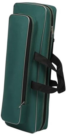 Oxford Tasche für Angler mit Großer Kapazität, Dunkelgrün, 80 cm