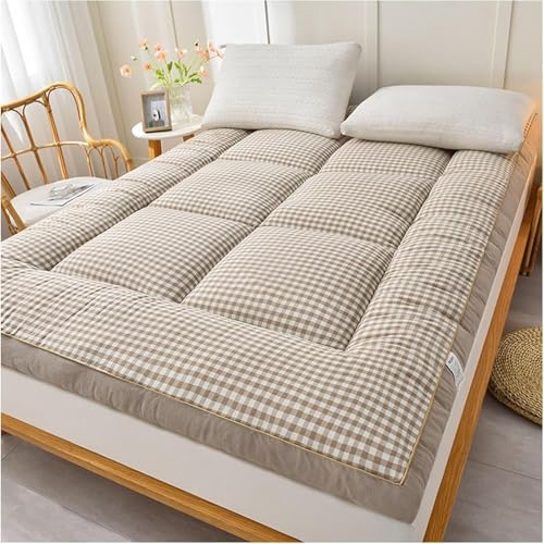 Japansk golvmadrass futon bärbar sovdyna för sovsal camping och soffa vikbar full storlek lekmatta och futon sängkläder lösning