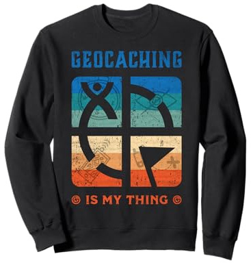 Geocacher Kit de Fournitures de géocaching Outils Bibelots Géocaching Sweatshirt