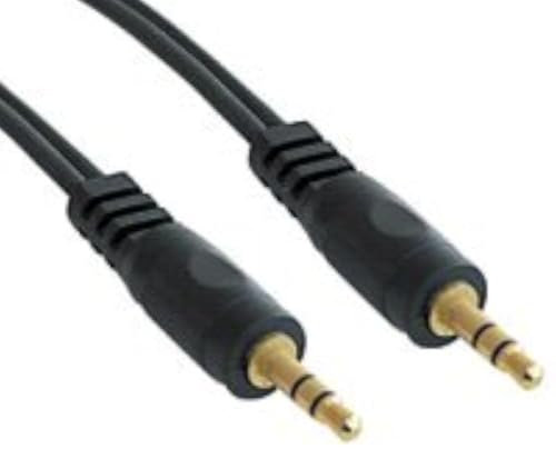 World of Data 1.5m 3.5mm Jack Cable - Premium Quality / 24k Gold Plated/Audio/Stereo/Male to Male