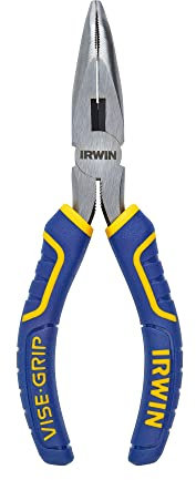 IRWIN Tools Pince étau Bec Long, Bent, 15,2 cm (2078226)