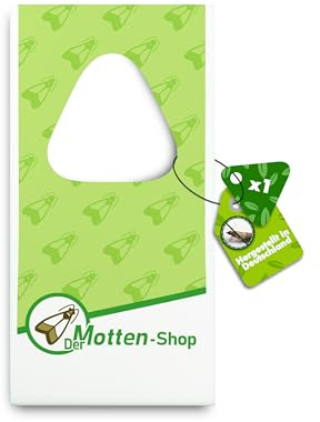 Der Motten-Shop® | Schlupfwespen gegen Lebensmittelmotten | 1 Karte à 3 Lieferungen | biologische & nachhaltige Mottenbekämpfung | die umweltfreundliche und giftfreie Alternative