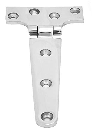 FTVOGUE Charnière en acier inoxydable épaissie Charnière de type T Charnière en T robuste 151 * 75 * 4,5 mm