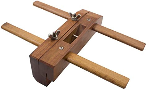Cepillo de mano de carpintero Cepillo de carpintería Cepillo de ranurado de sauce ajustable Cepillo de mano de carpintero de bricolaje Herramienta de artesanía en madera para ranurado