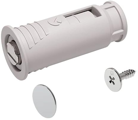 cyclingcolors Cierres Magnéticos Blanco para Muebles, Puertas, Armarios, Cajones Pestillos Bisagra Magnética Cocina y Hogar