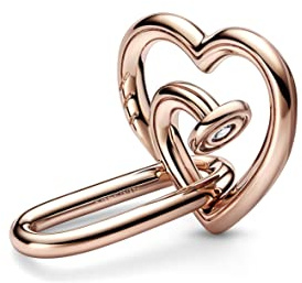 Pandora ME 782530C01 double link with nailed heart