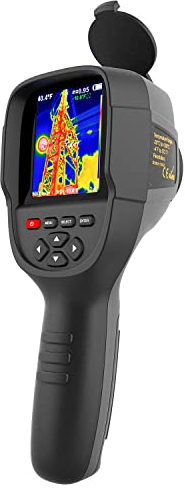 256X192 IR Höchste Auflösung HT-18+ Handwärmekamera von HTI mit 25 HZ, sichtbare Kamera 300.000 Pixel, leicht ablesbares 3,2 Farbdisplay, inkl. Batterie