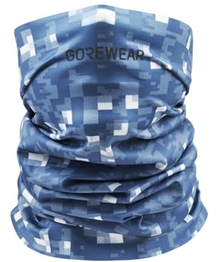 GORE WEAR Essence Light Neckwarmer, Cargo Blue/White, ONE