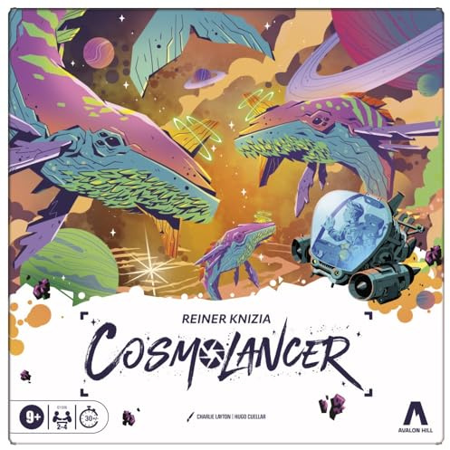 Cosmolancer strategisches Brettspiel von Reiner Knizia