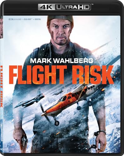 Flight Risk 4K + Bluray + Digital [Blu-ray] [BLURAY, numérique, 4K ULTRA HD]