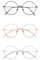 TenaLucy 3 Pièces Lunette Anti Lumiere Bleue,Lunette Anti Lumiere Bleue Femme Homme Lunette de Vue Femme Lunettes Rondes Sans Ordonnance avec Ronde Monture Métal,pour Réduisent la Fatigue Oculaire