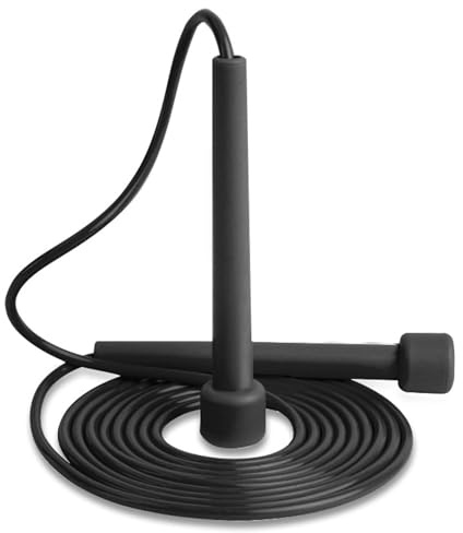 Corde à sauter, corde à sauter EVA A réglable 110,2 pieds avec poignée confortable, équipement d'entraînement sans enchevêtrement portable pour les enfants et les femmes