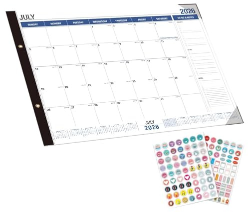 Calendario da Tavolo - Pianificazione Gestione Organizzazione | Grande Calendario Da Scrivania Di 18,per Ufficio Dormitorio Sala Riunioni Classe Studio Casa Insegnante