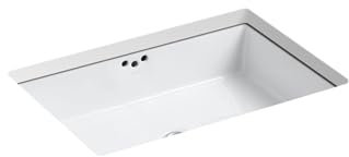 Kohler K- Kathryn - Lavabo de baño bajo encimera, 2297-0